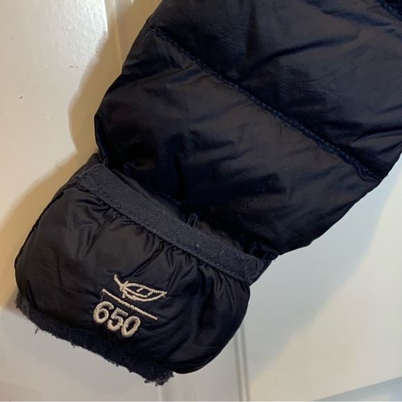 L.L. Bean Kids Infants' Ultralight 650 Down Bunting Puffer Jacket Navy $120.00 - Picture 14 of 15